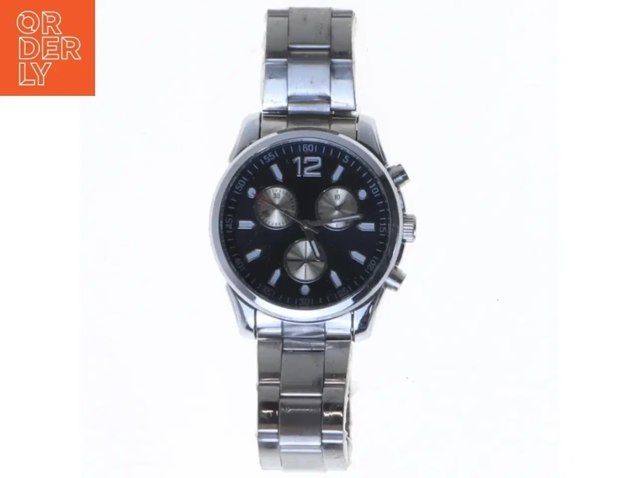 Billede 1 - Sølv armbåndsur (str. 40 mm)