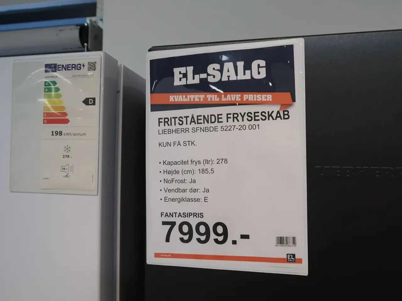 Billede 2 - Fryseskab LIEBHERR SFNBDE 5227-20 001