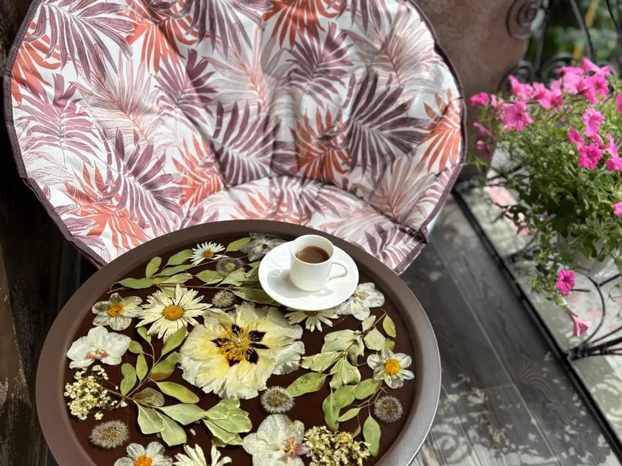 Billede 5 - Unique Handmade Coffee Table – Epoxy Resin & Real 