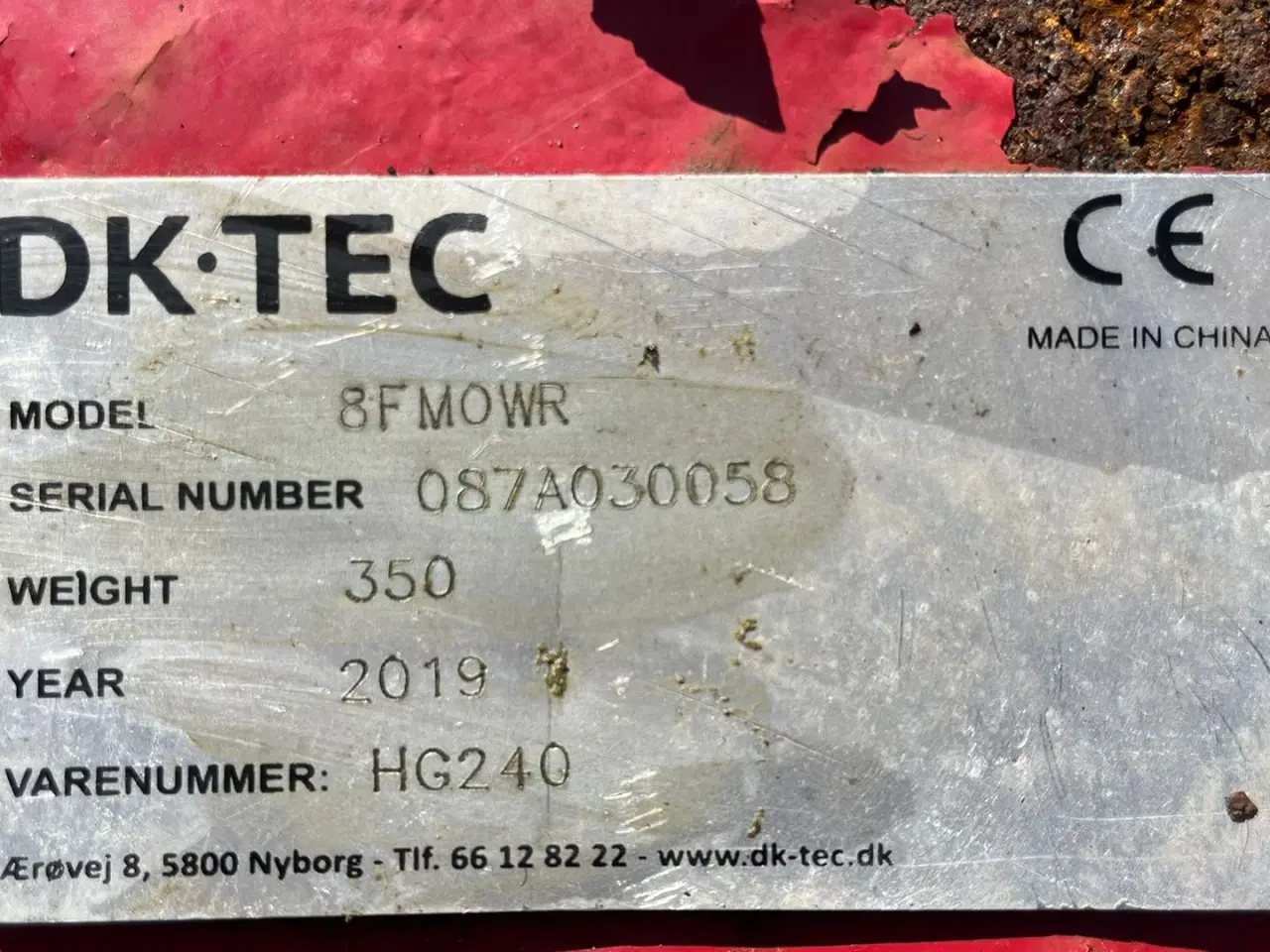 Billede 2 - DK-TEC HG 240 Rotorklipper