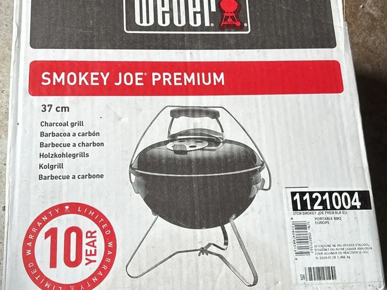 Billede 1 - Weber smokey joe