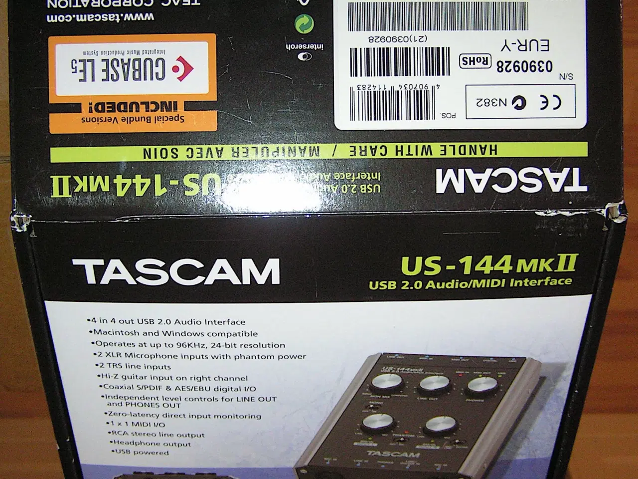 Billede 4 - Tascam US-144 MKII USB Audio Interface (Lydkort)