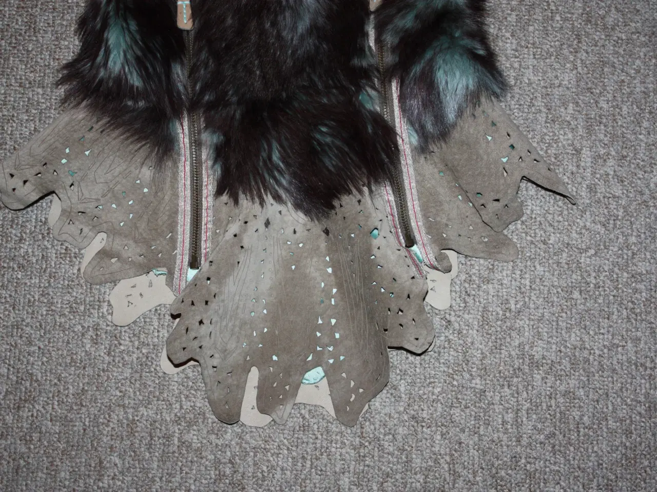 Billede 3 - Lædernederdel Munthe plus Simonsen str. S/0