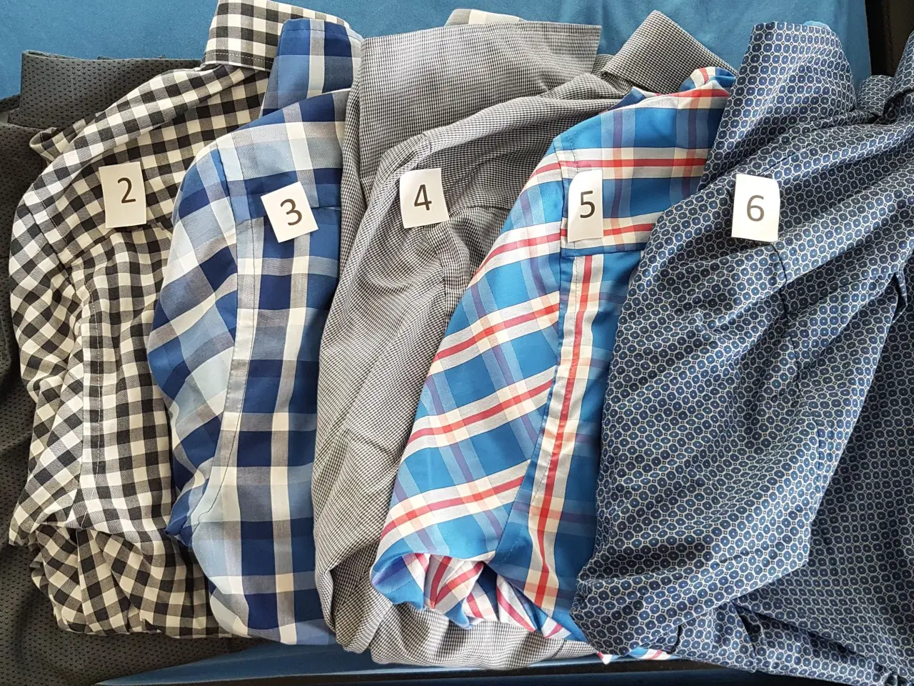 Billede 3 - Næsten nye skjorter (L, XL, 41, 42)