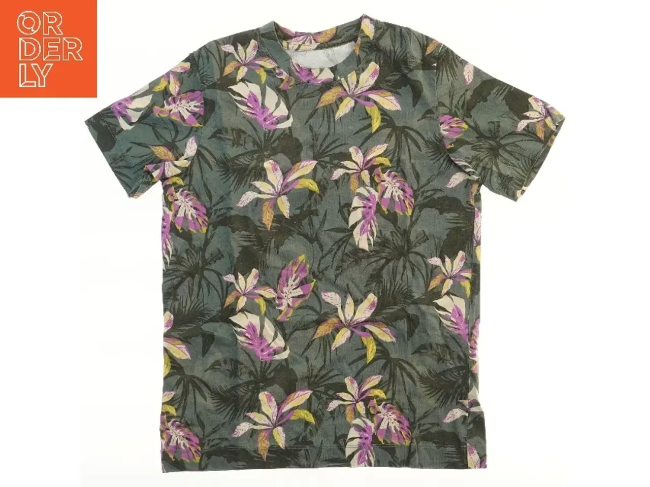 Billede 1 - T-shirt med blomstermønster fra Jack & Jones (str. 152)
