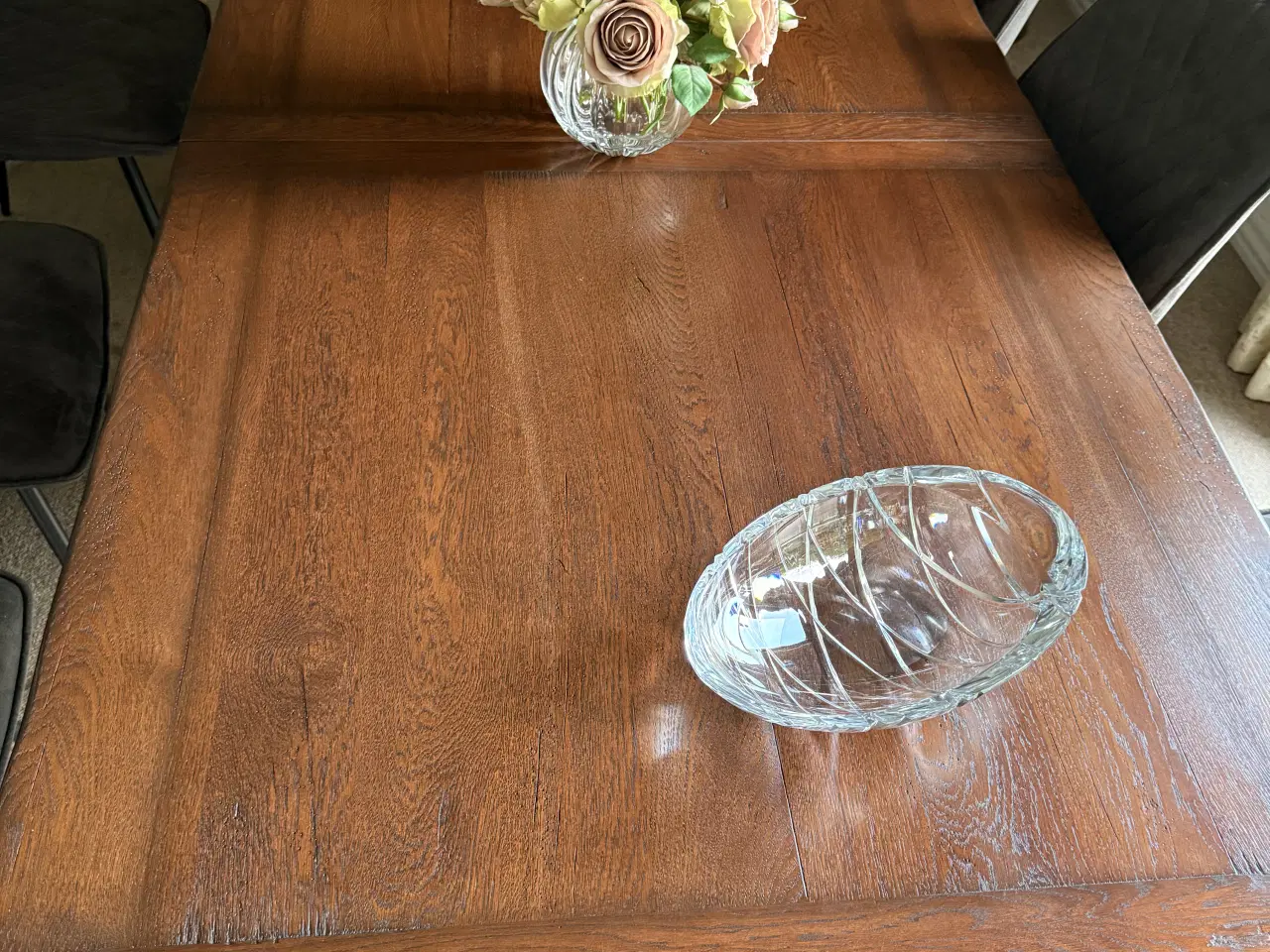 Billede 1 - Autentisk og flot fransk egetræsbord