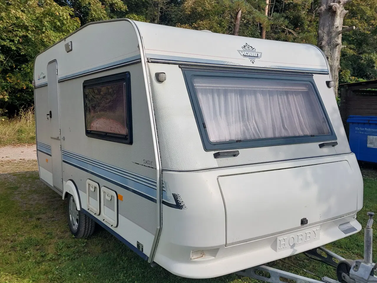 Billede 1 - Hobby 425 - lille let campingvogn