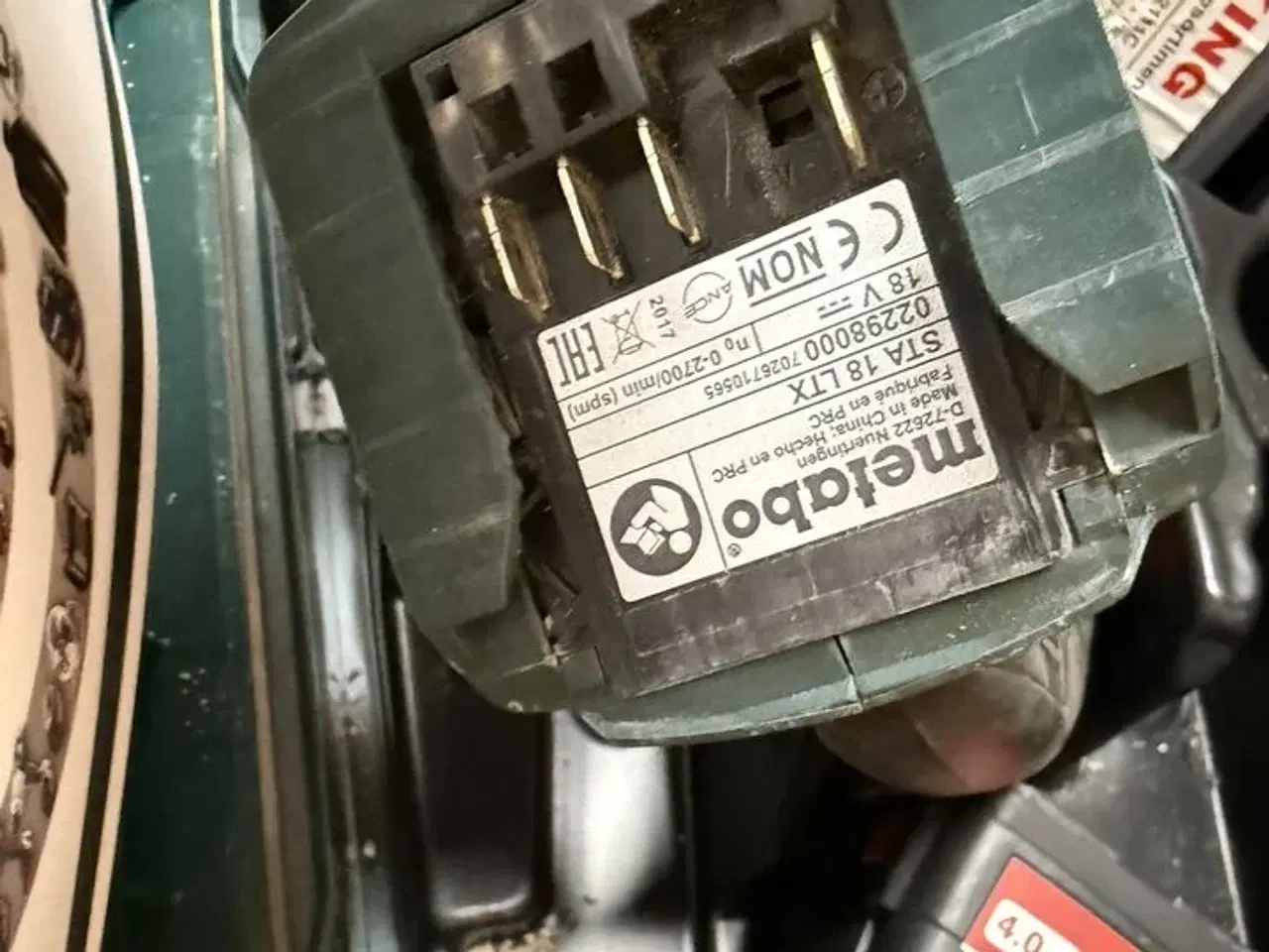 Billede 6 - Stiksav METABO STA 18 LTX