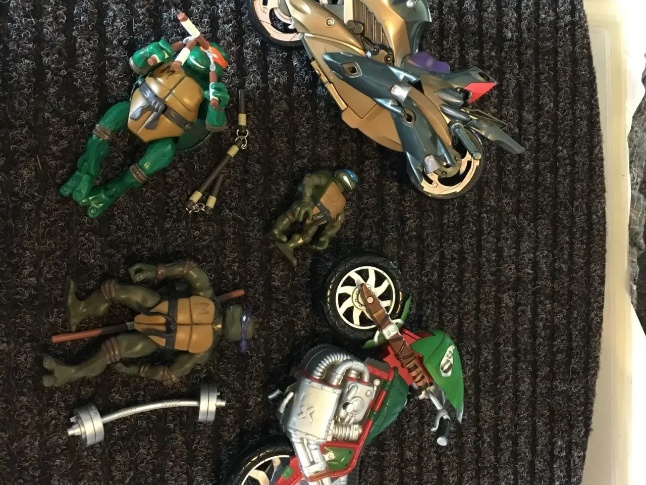 Billede 2 - 4 Ninja Turtles,4 motorcykel . m.fl.