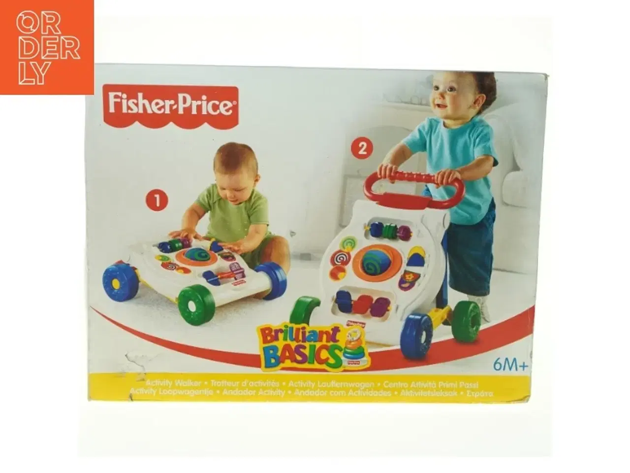 Billede 8 - Aktivitets & gå-vogn fra Fisher-Price (str. 6 mdr.-2 år,  Længde, 44 cm) “activity walker”