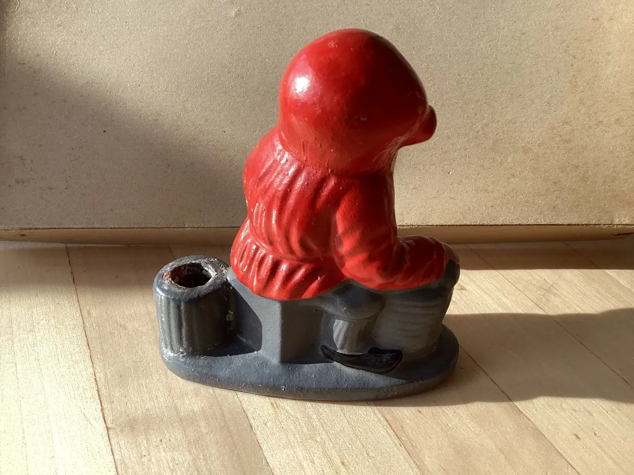 Billede 4 - Lille ældre tysk nisse/lysestage keramik