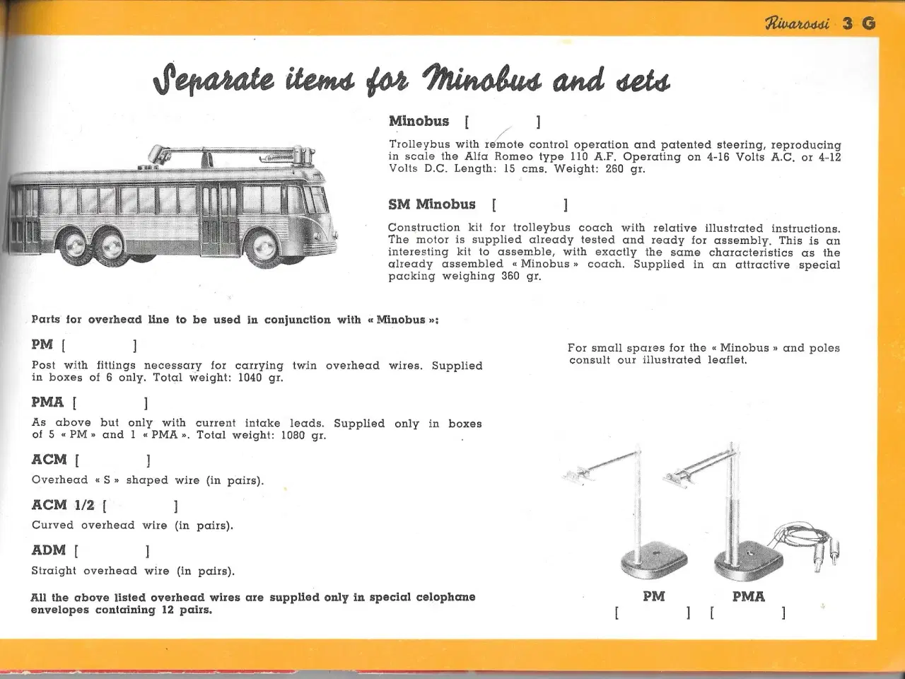 Billede 5 - Rivarossi 1952 katalog