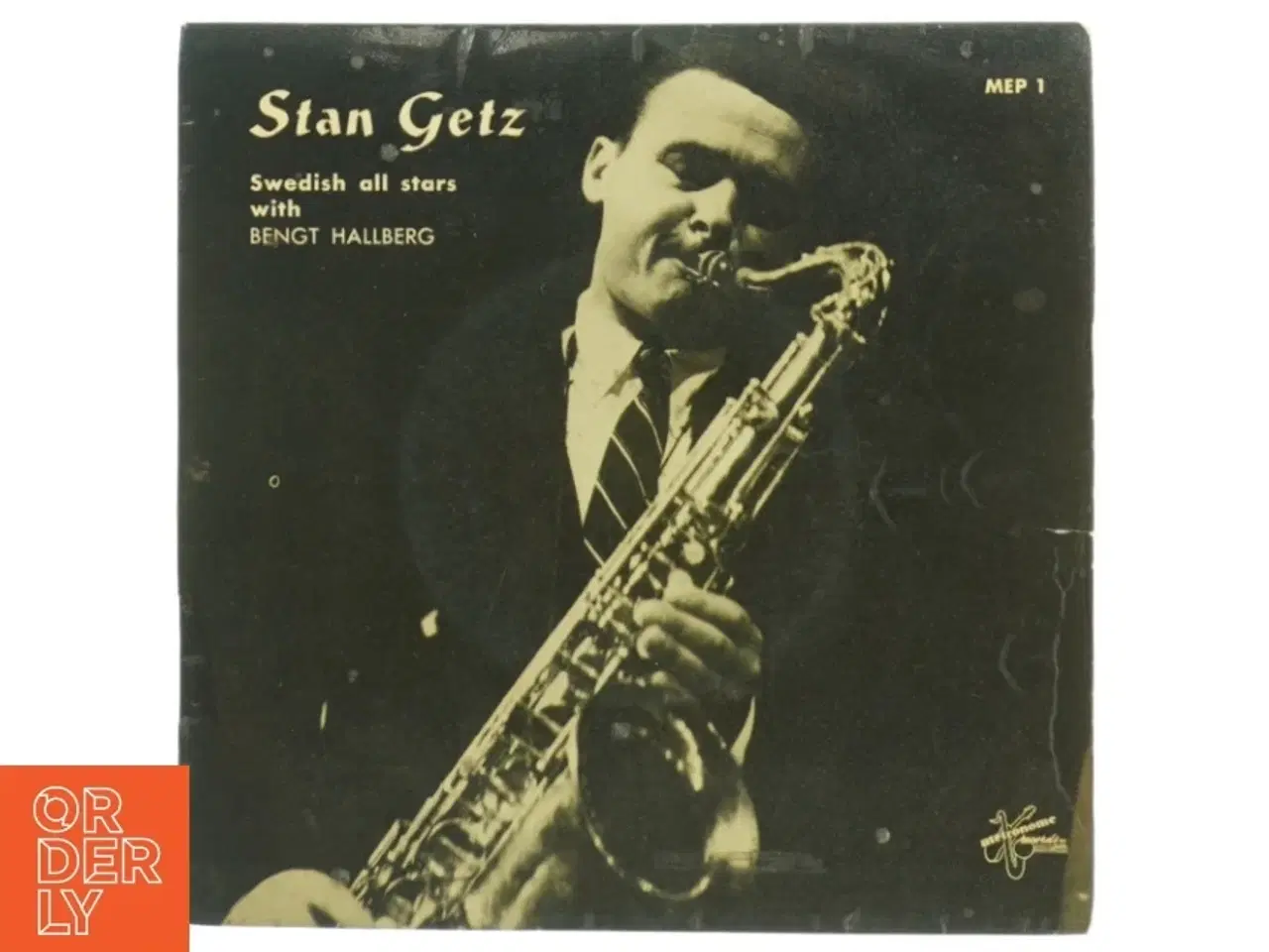 Billede 1 - Vinyl Stan Getz EP med svenske all stars (str. 18 x 18 cm)