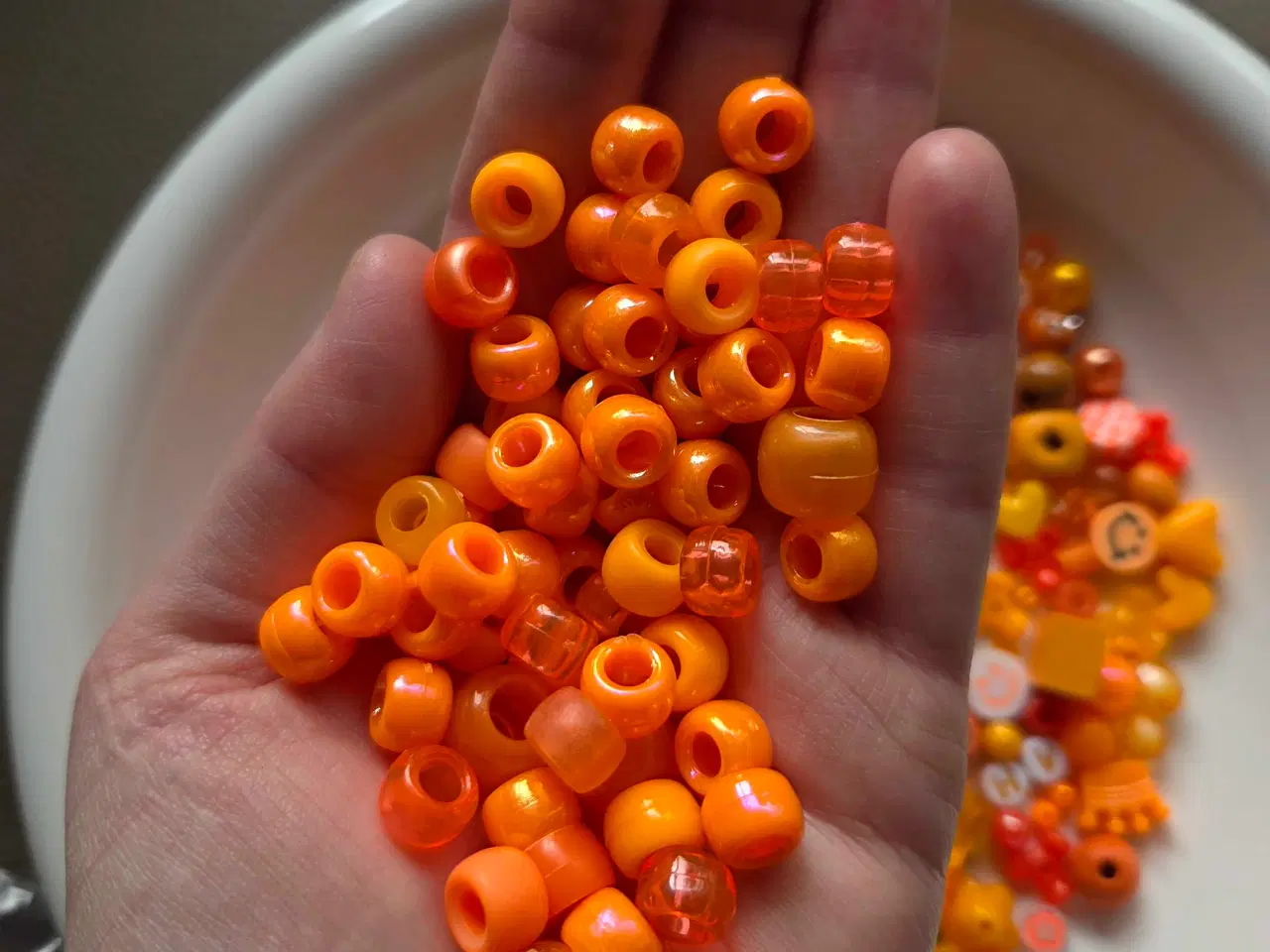 Billede 5 - Orange perle pakke
