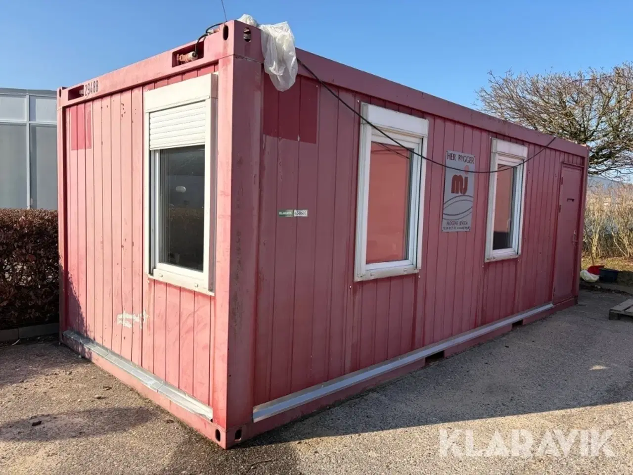 Billede 1 - Personale modul Dansk Container supply 20 fod