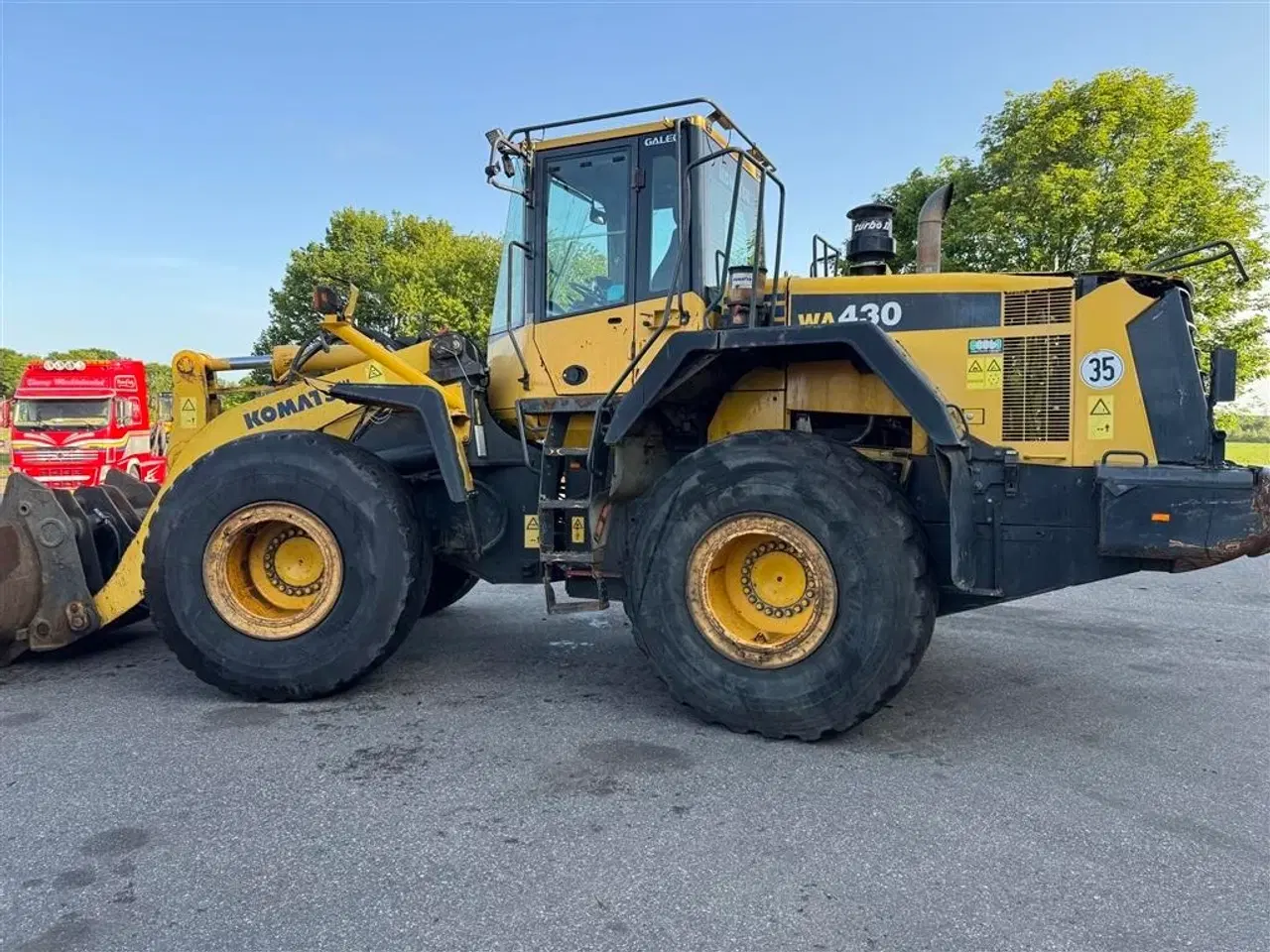 Billede 4 - Komatsu WA430-6 MED HURTIGSKIFTE OG SKOVL!