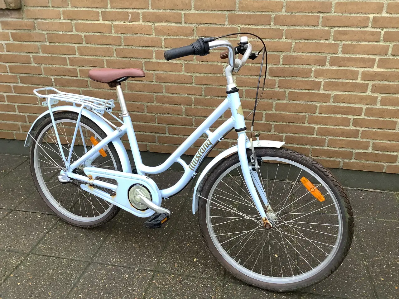 Billede 2 - Pigecykel MUSTANG 3 gear 