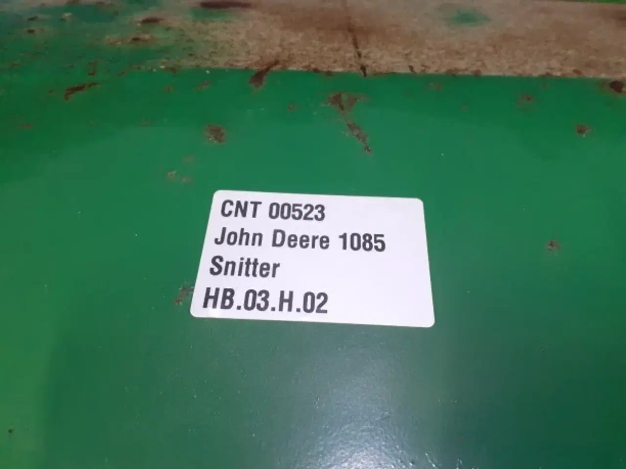 Billede 9 - John Deere 1085 snitter