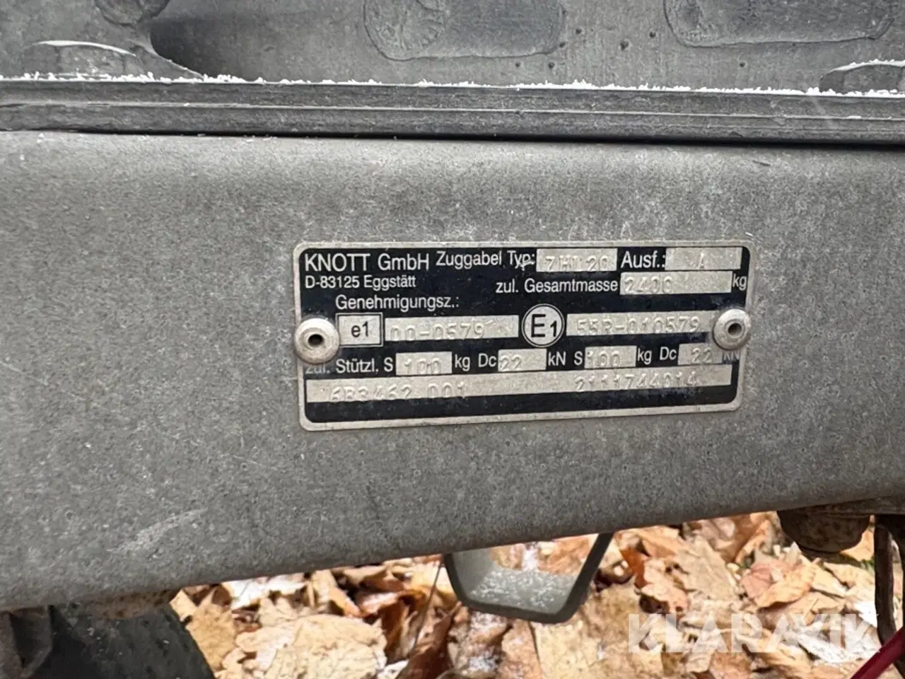 Billede 11 - Lukket trailer Variant B715C2 750 kg. med bremser