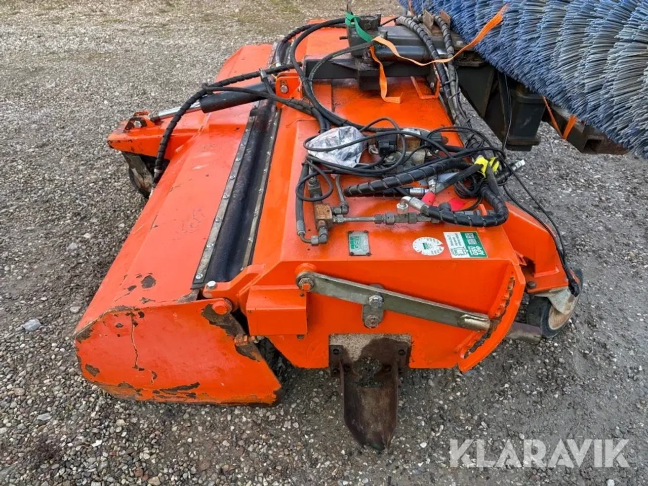 Billede 10 - Hydraulisk kost med vandtank Tuchel Profil 600