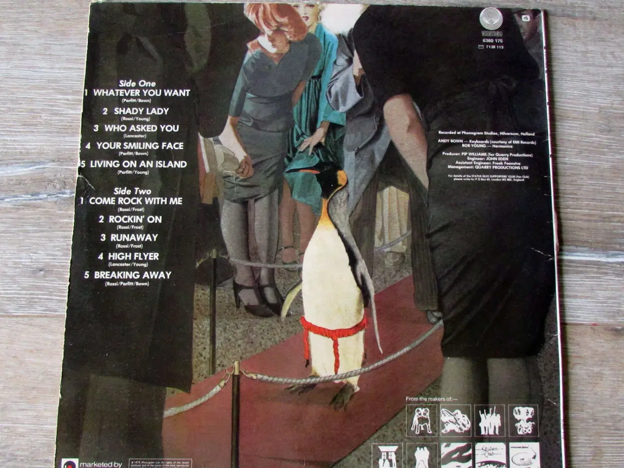 Billede 2 - STATUS QUO - WHATEVER YOU WANT LP