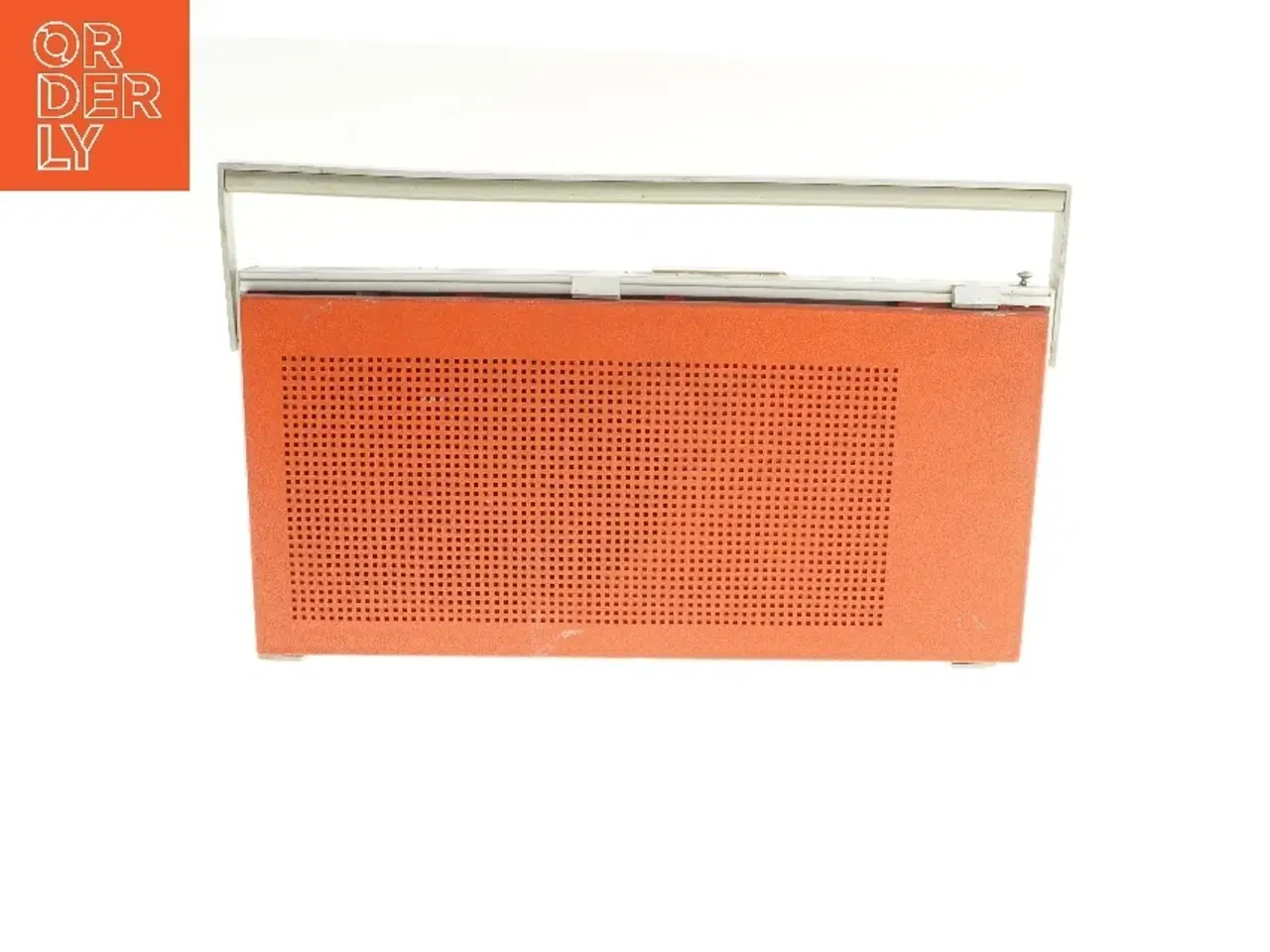 Billede 1 - BÆRBAR ORANGE RADIO fra Bang & Olufsen (str. 33,5x15x5,5 cm)