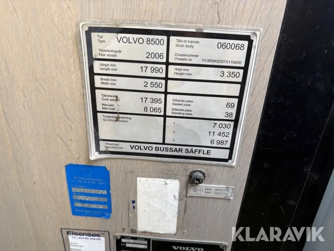 Billede 5 - Bus Volvo 8500L