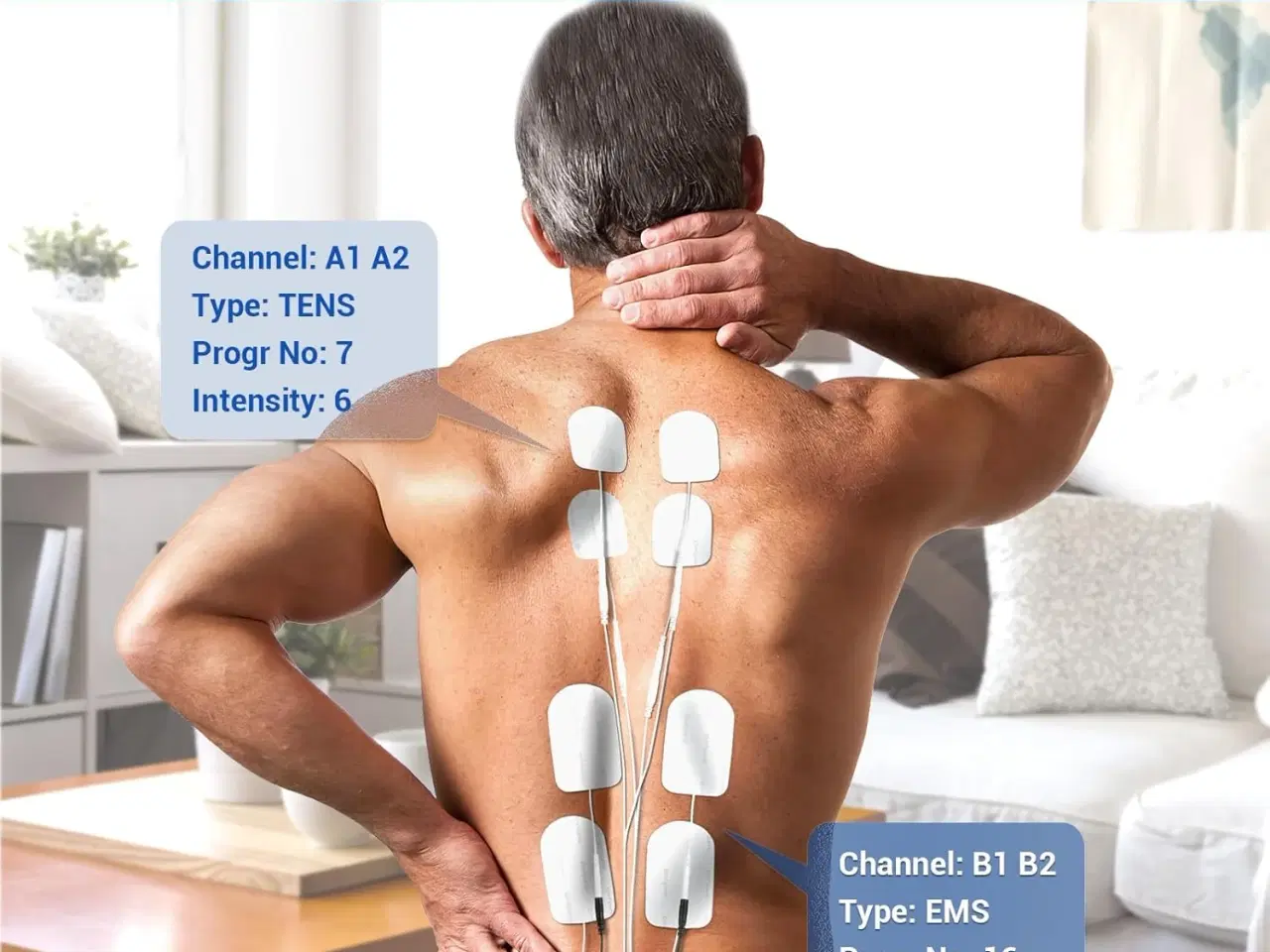 Billede 5 - Comfytemp K6106 TENS/EMS/D
