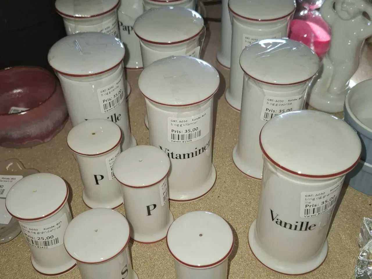 Billede 3 - BING OG GRØNDAHL KRYDDERI KRUKKER