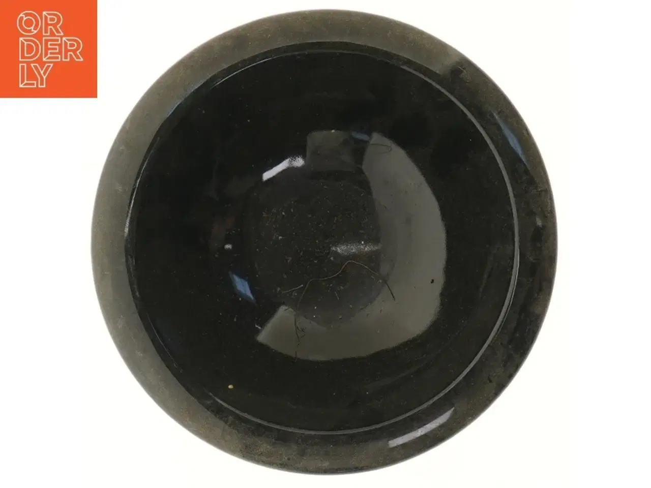 Billede 3 - Sort dekoration skål (str. Ø 19x7 cm)