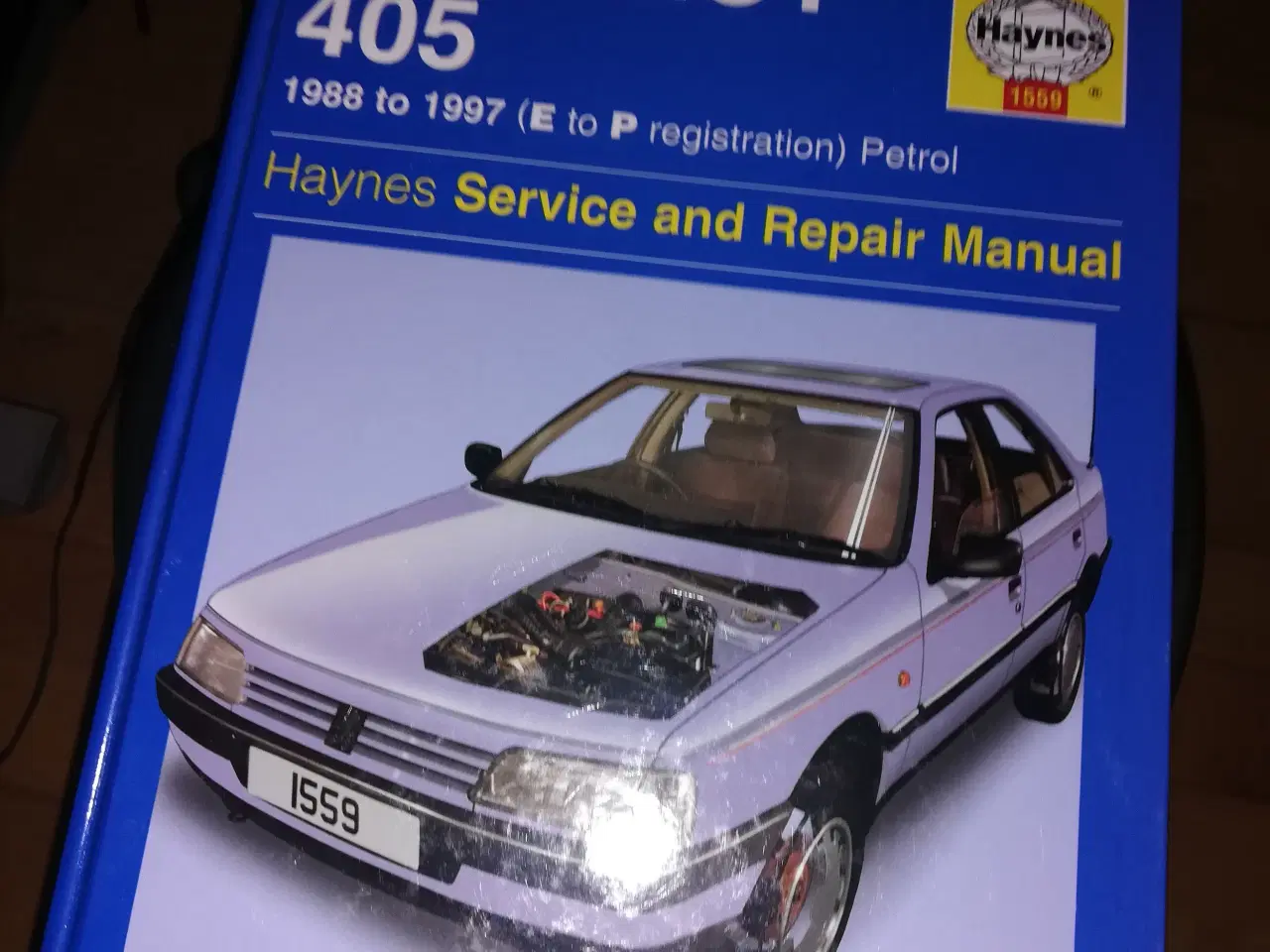 Billede 1 - Haynes Peugeot 405 Håndbog 