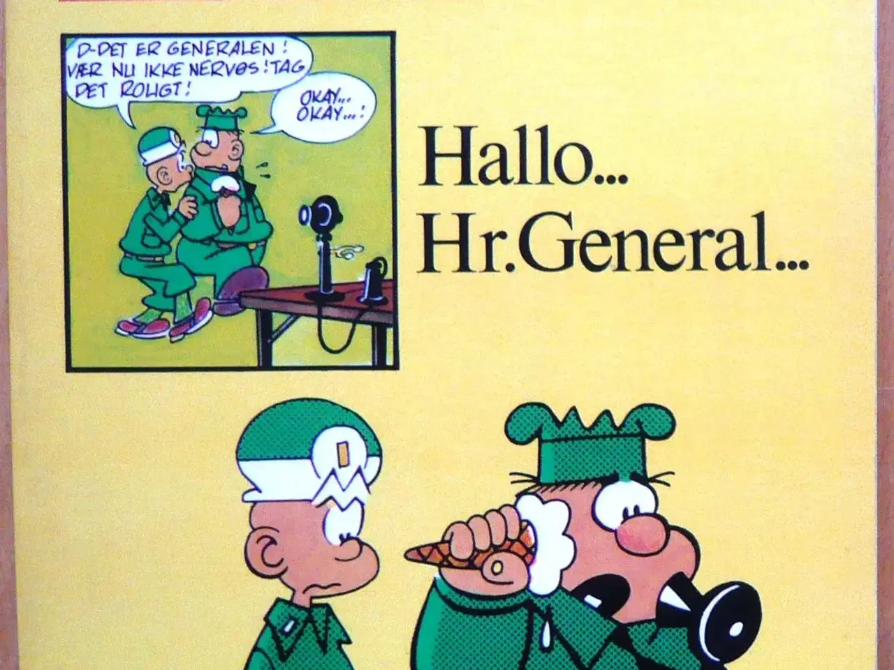 Billede 1 - En Bassebog af Mort Walker: Hallo ... hr. General 