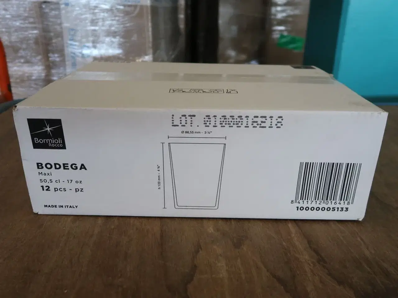 Billede 6 - 3 kasser (12 pr. stk.) Glas  BORMIOLI  Bodega