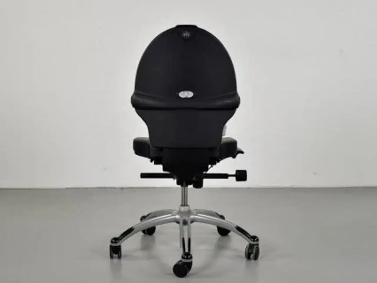 Billede 3 - Rh extend kontorstol med gråbrun polster med grå bælte