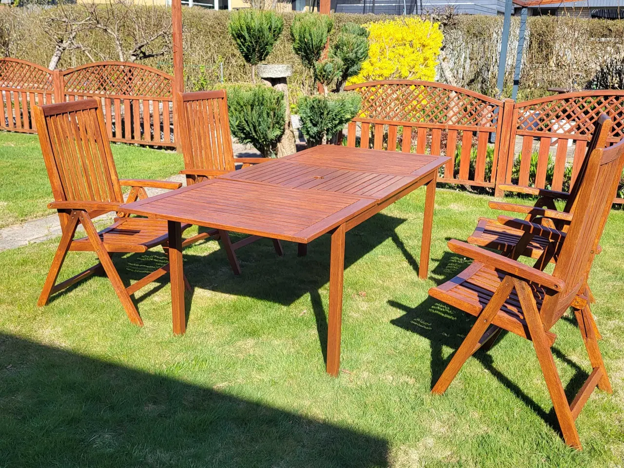 Billede 4 - Havemøbelsæt ægte teak 