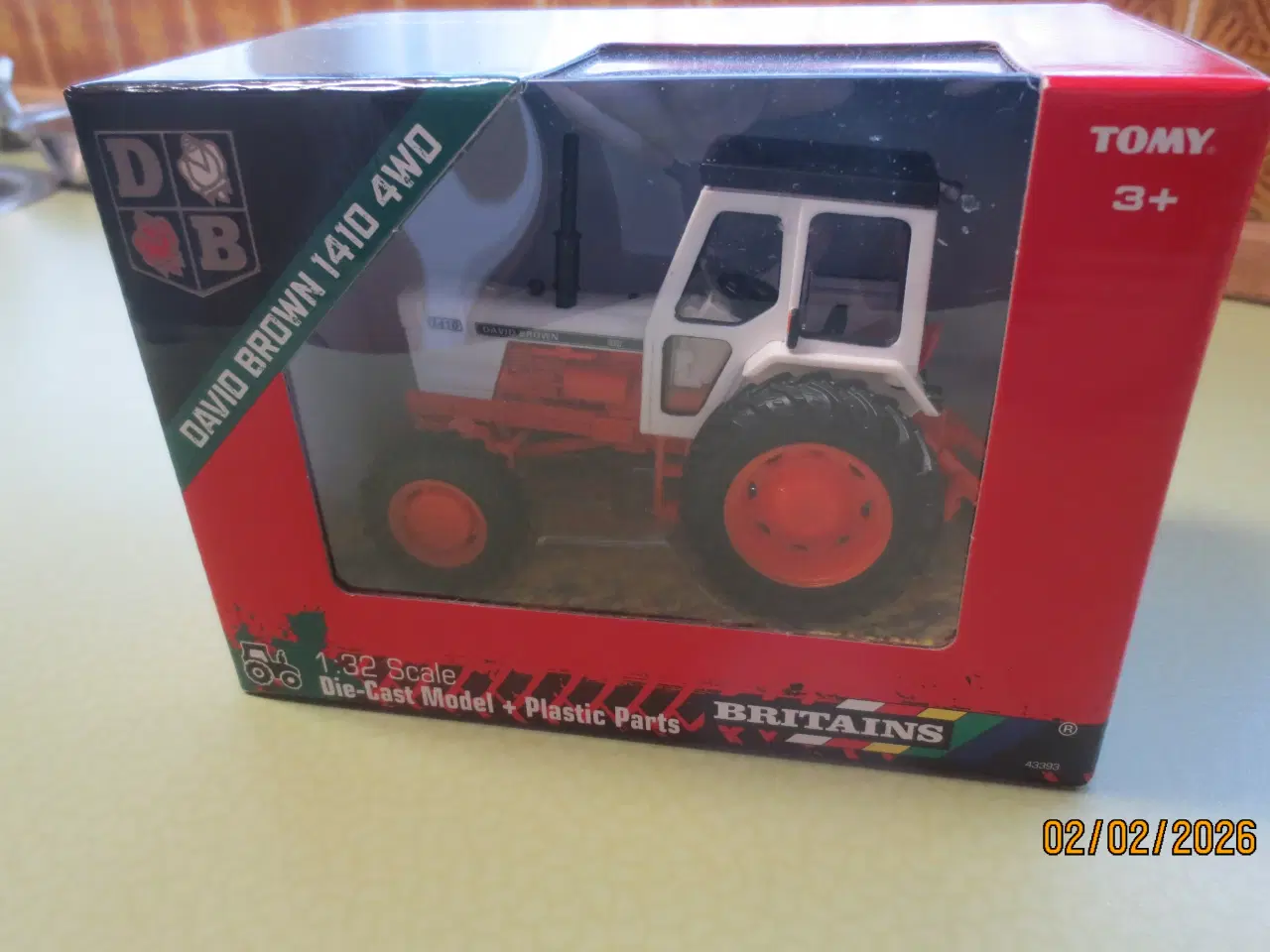 Billede 1 - 1 stk Ny Modeltraktor David Brown 1410 4 WD