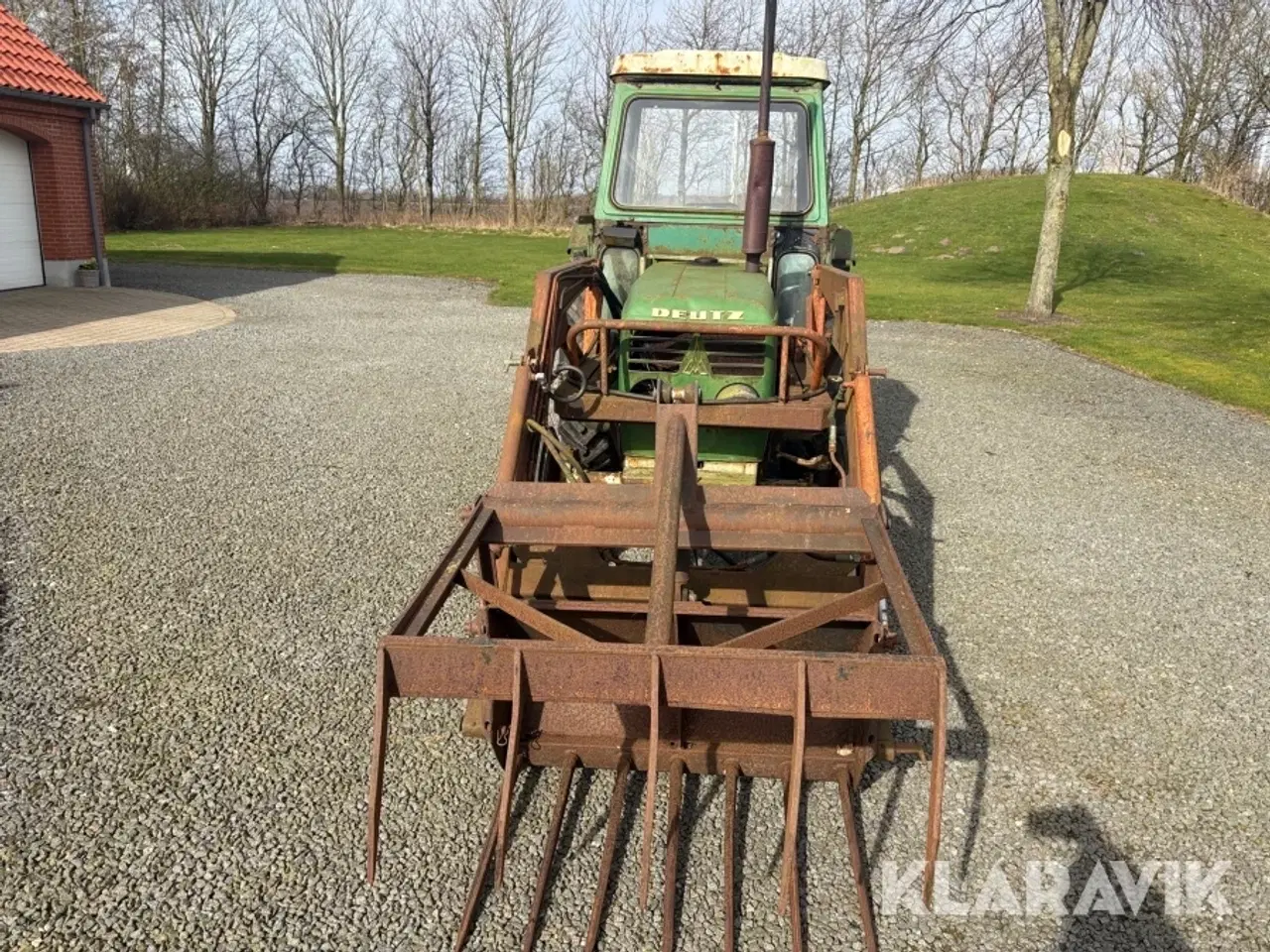 Billede 4 - Veterantraktor Deutz D490G F3L 912