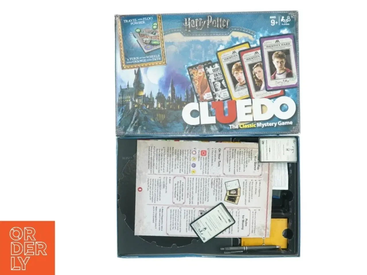 Billede 4 - Harry Potter Cluedo brætspil fra Cluedo (str. 40 x 27 cm)