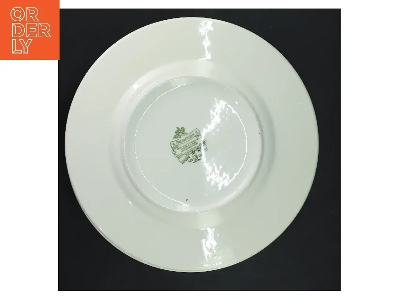 Billede 2 - Frokosttallerkener med mønster fra FRAGONARD (str. Ø 22 cm)