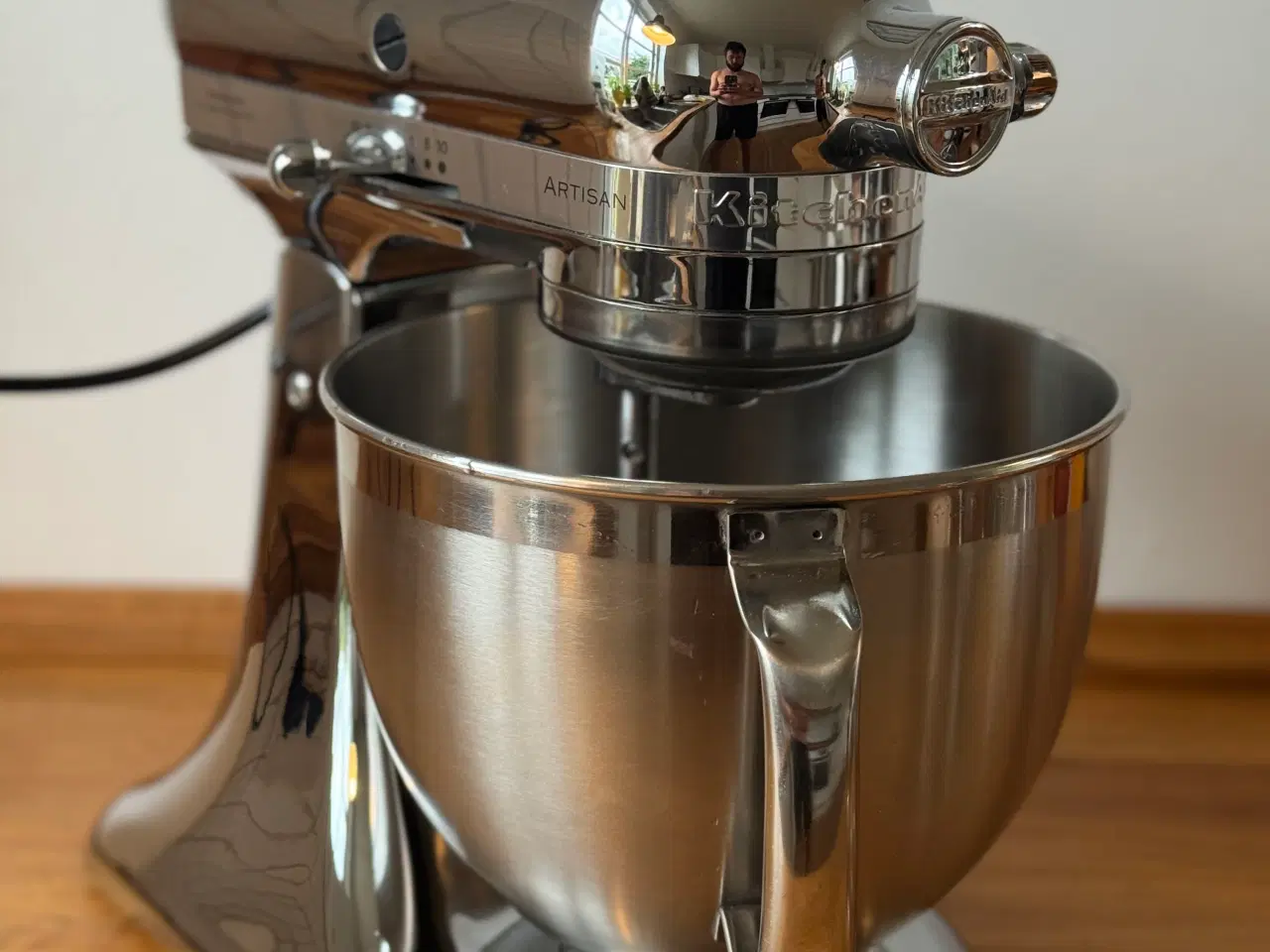 Billede 2 - KitchenAid Artisan Premium 5KSM185 – Sjælden Chrom
