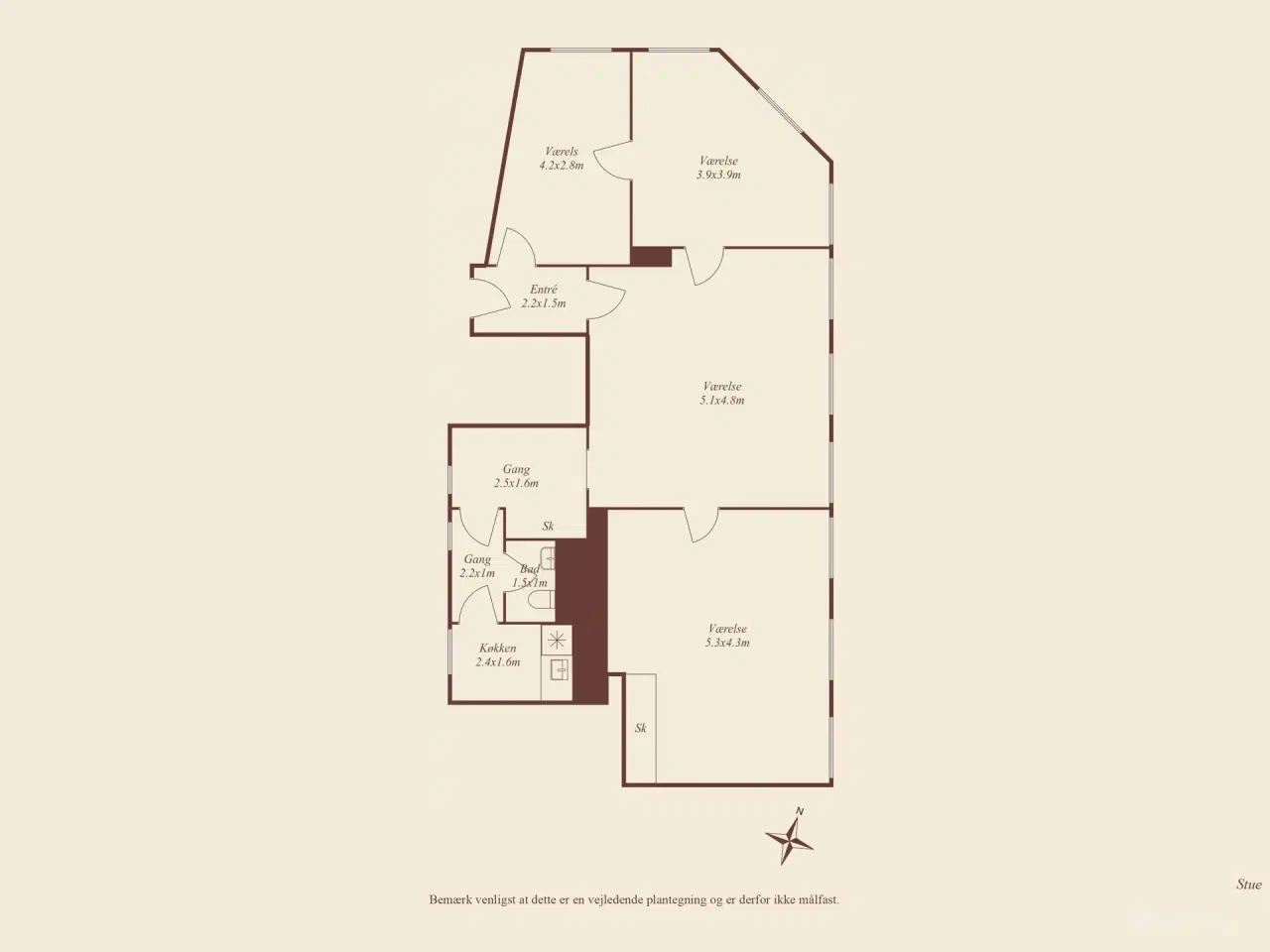 Billede 10 - Kontorlokaler til fremleje – Nikolaj Plads 23. 1. sal – 136 m² eller 68m²