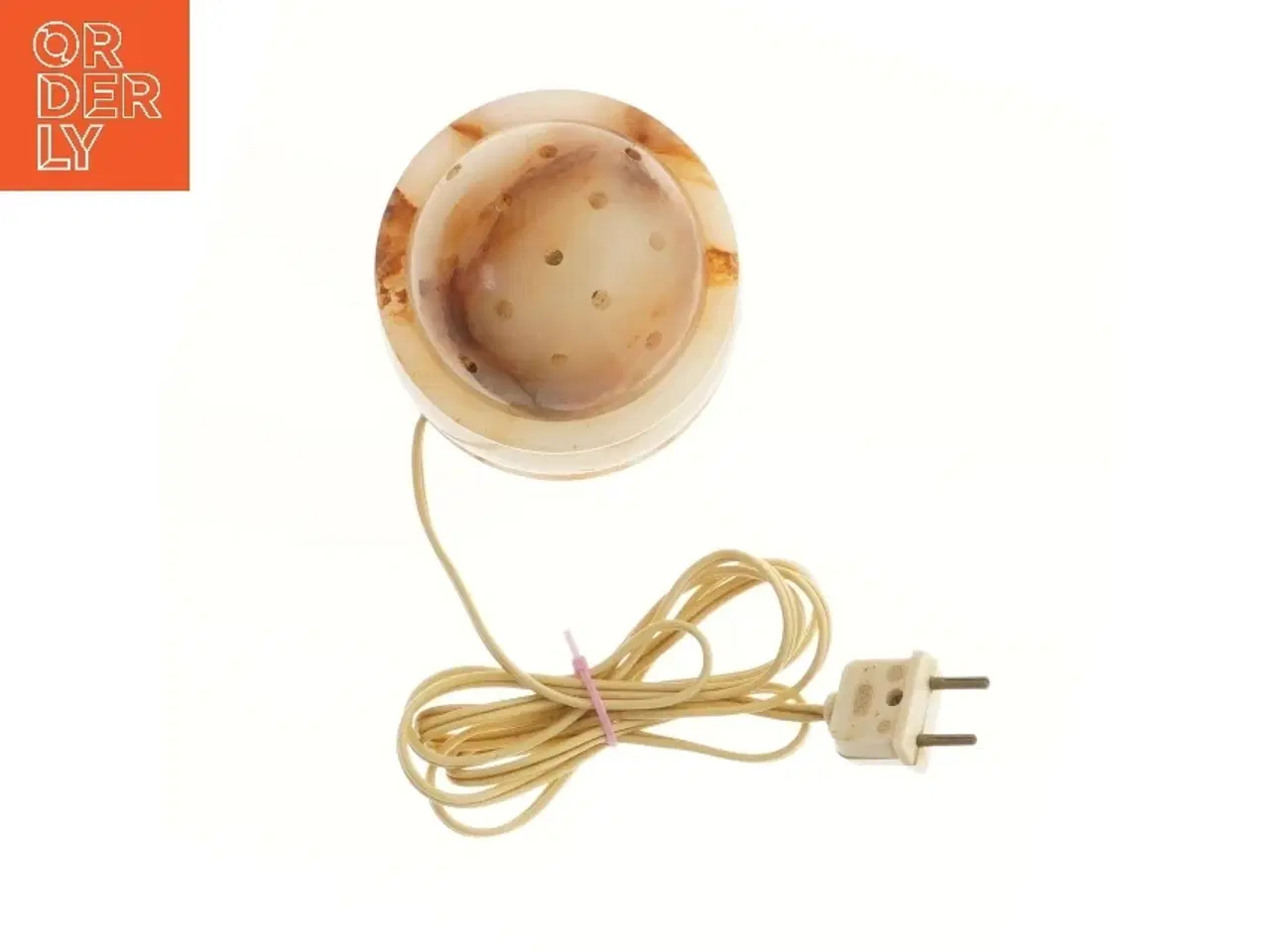 Billede 2 - Ozon bordlampe i Onyx Alabast (str. Ø 10,5x17 cm)