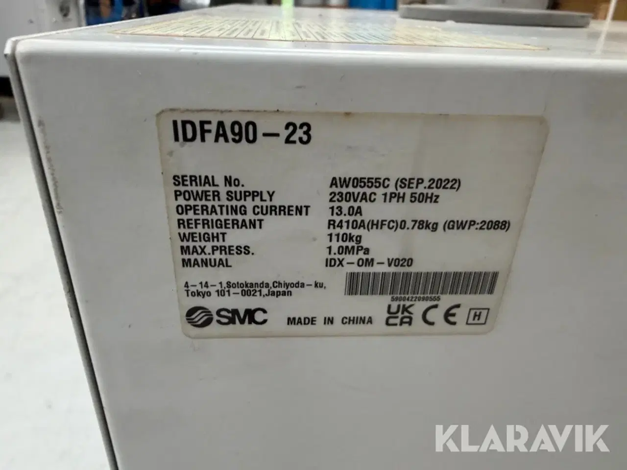 Billede 20 - Køletørrer SMC IDFA90