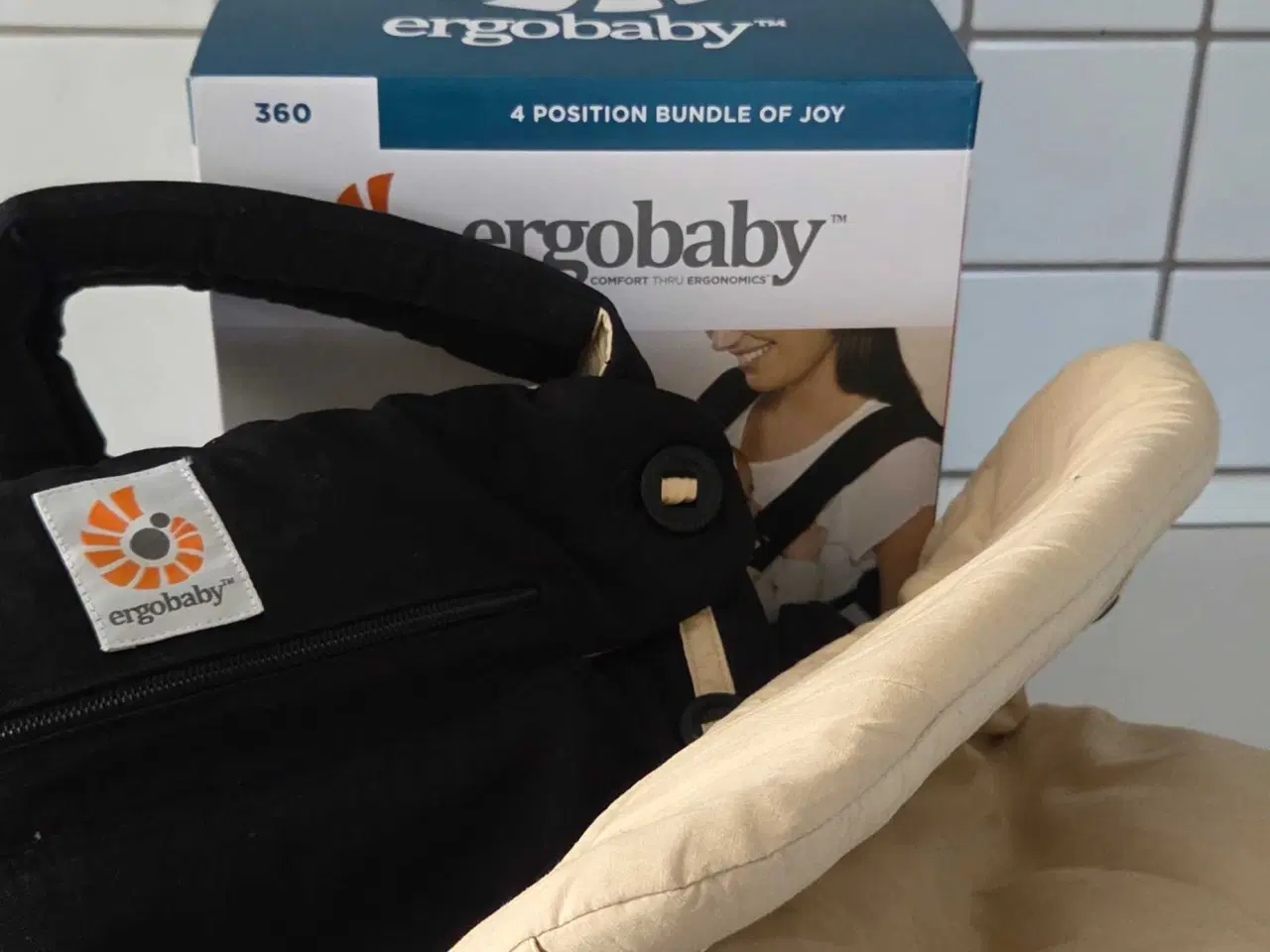 Billede 3 - ErgoBaby 360 med babyindsats