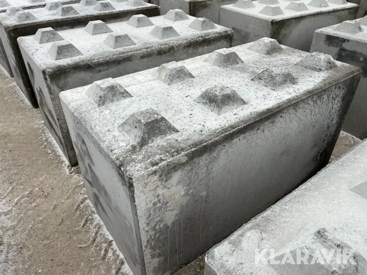Billede 11 - Betonblokke / siloklodser 25 styk - 160x80x80cm
