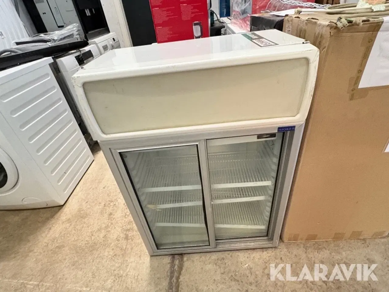 Billede 2 - Display køleskab med skydelåger Tefcold FSC 100