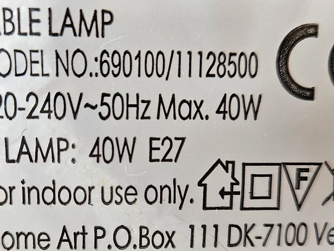 Billede 6 - Bordlampe med to katte