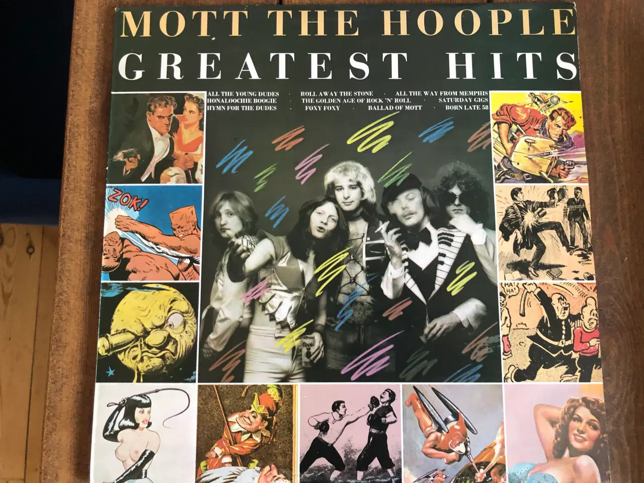 Billede 1 - LP. Mott the Hoople. Great hits. VG++/VG++