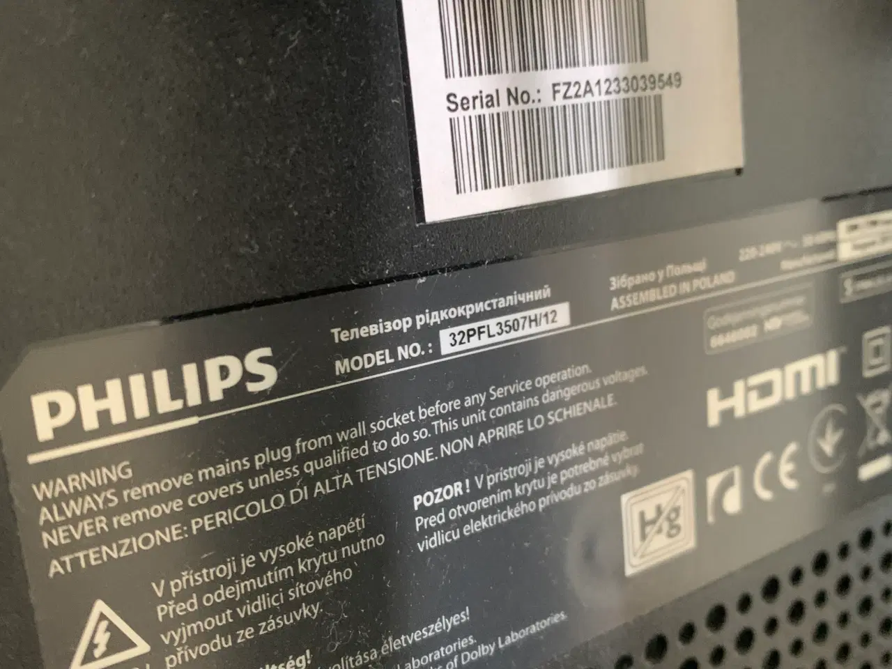 Billede 1 - Philips 32" LED-TV