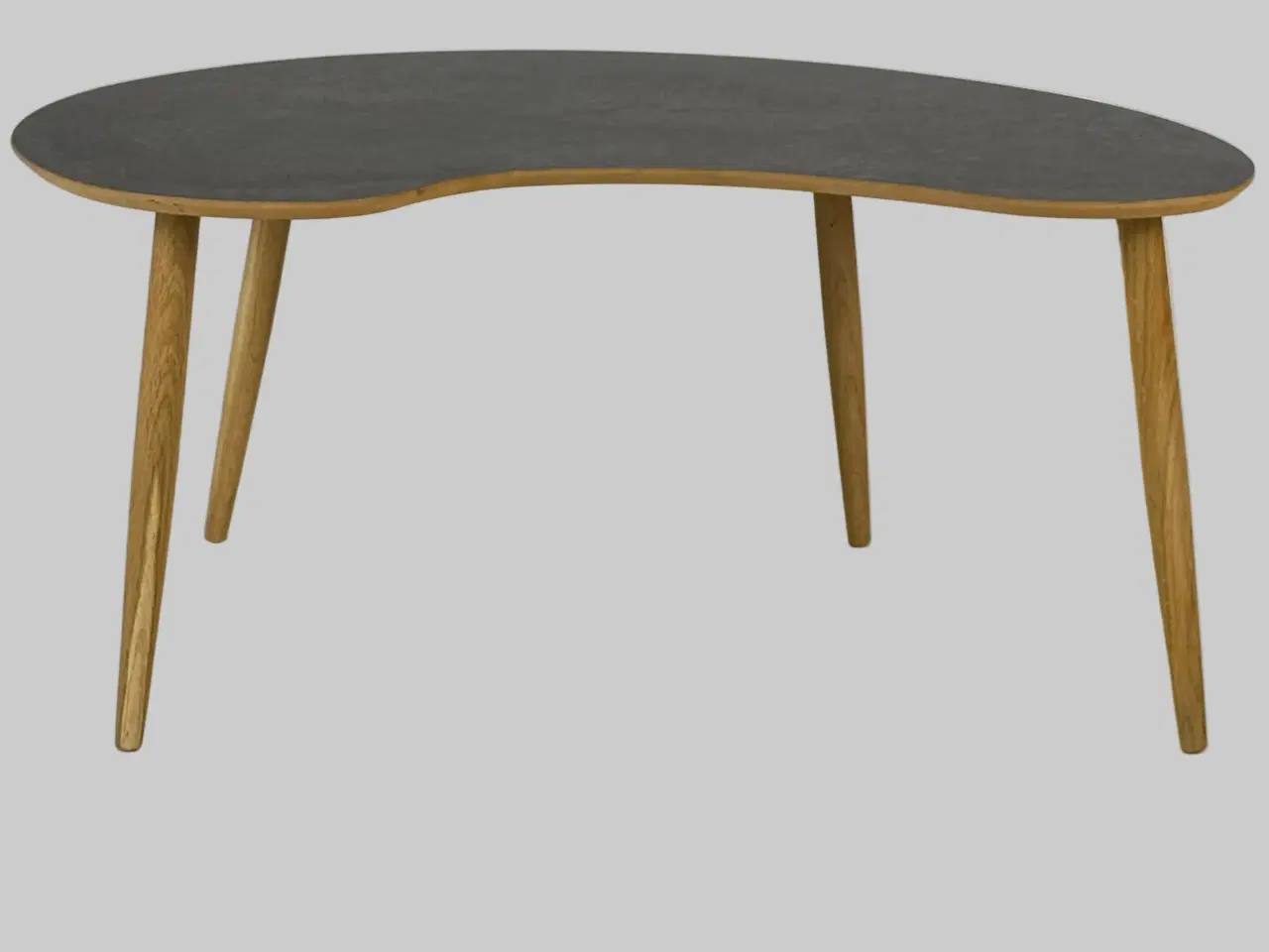 Billede 3 - Winge Møbler Sofabord - Mørkebrun/Eg Stel